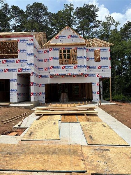 In-progress construction of a new home in Porter Reserve, Decatur, GA (Image 26). In-progress construction of a new home in Porter Reserve, Decatur, GA (Image 26).