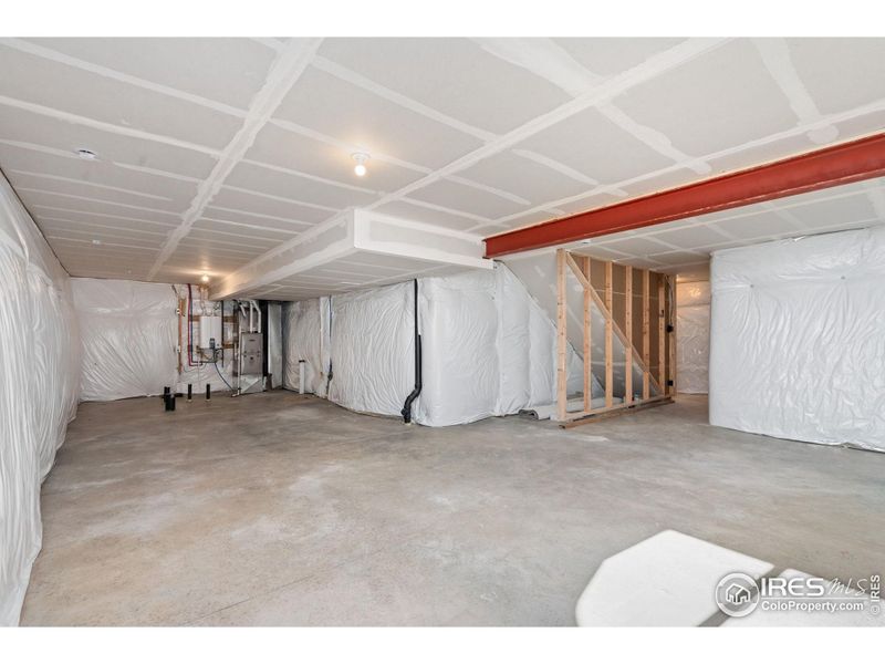 In-progress construction of a new home in Hudson Hills, Hudson, CO (Image 13).