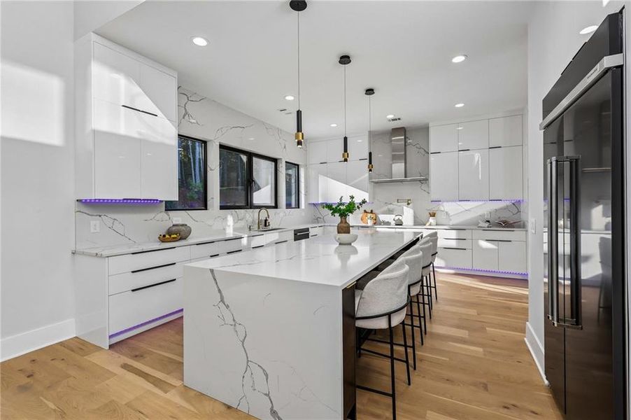 Furnished interior view inside a new home in , Hoschton (Image 13).