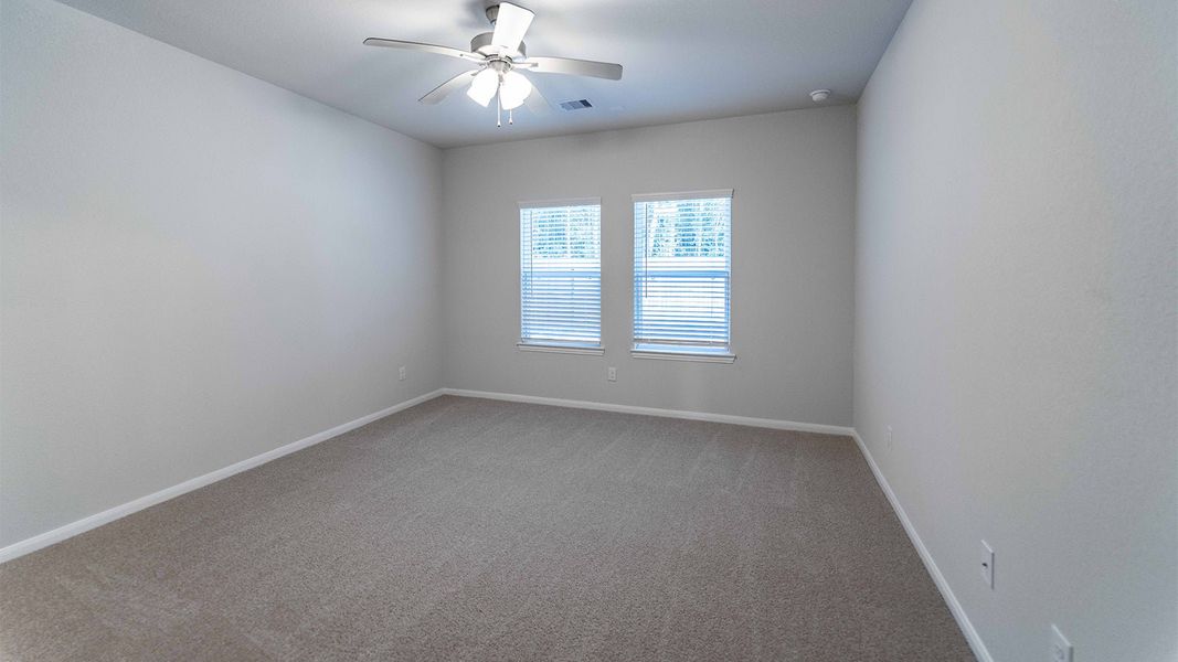 Spacious, unfurnished interior of a new home in The Canopies, Splendora (Image 22).
