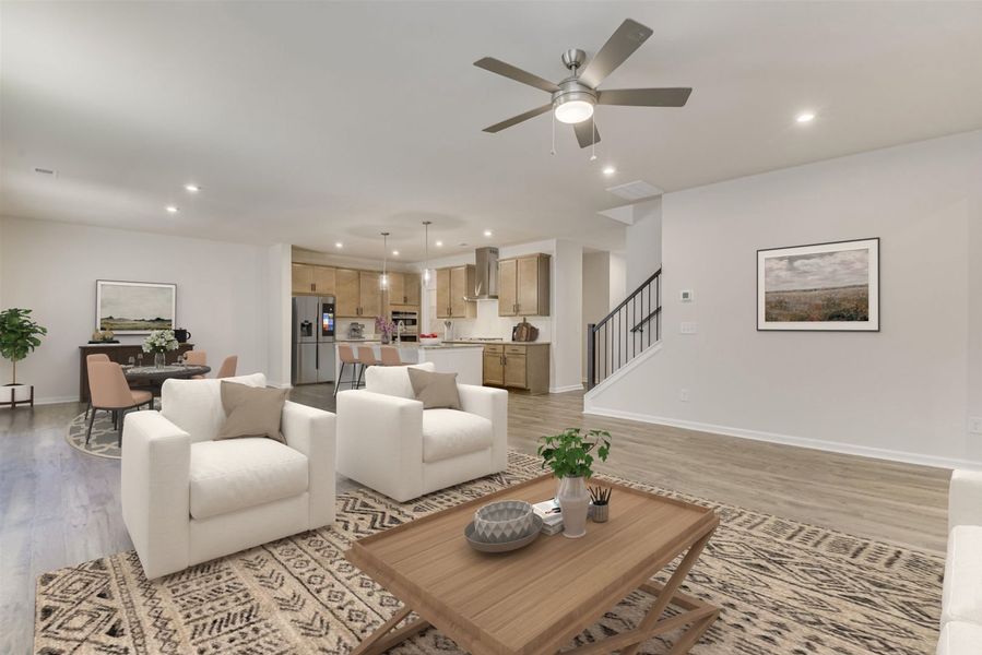 Representative furnished interior of a home built from the The Orchard by Stanley Martin Homes in Boykin Hills, Chapin (Image 15).