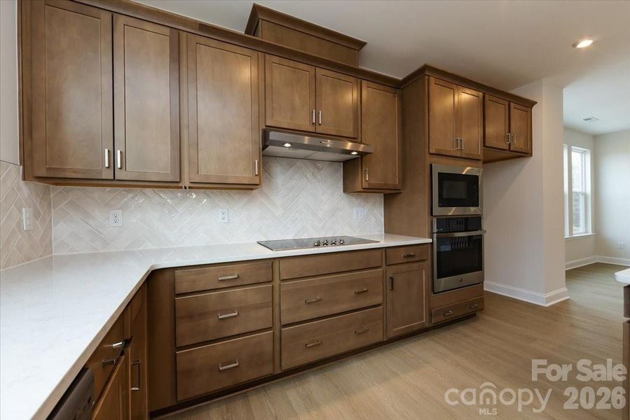 Gourmet Kitchen with Electric Cooktop