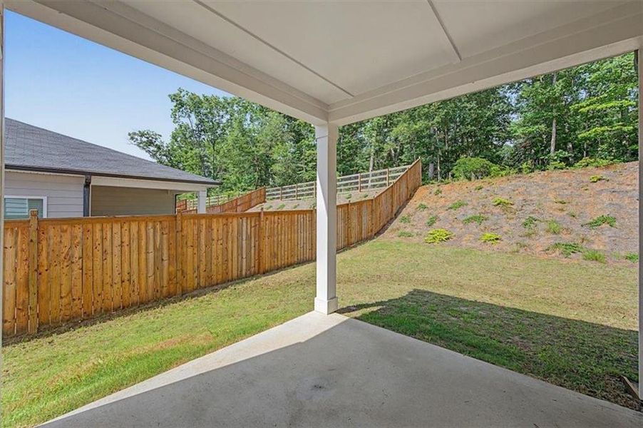 Exterior details and patio area of a home in , Canton (Image 4). Exterior details and patio area of a home in , Canton (Image 4).