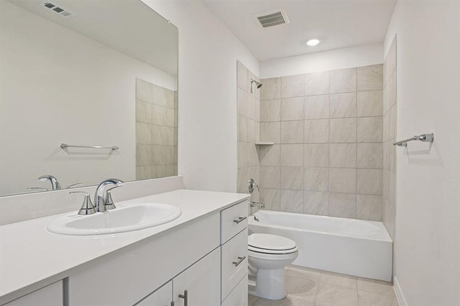 Photo is not of the actual home, but is an inspirational photo of builder’s model home and may depict options, furnishings, and/or decorator features that are not included.