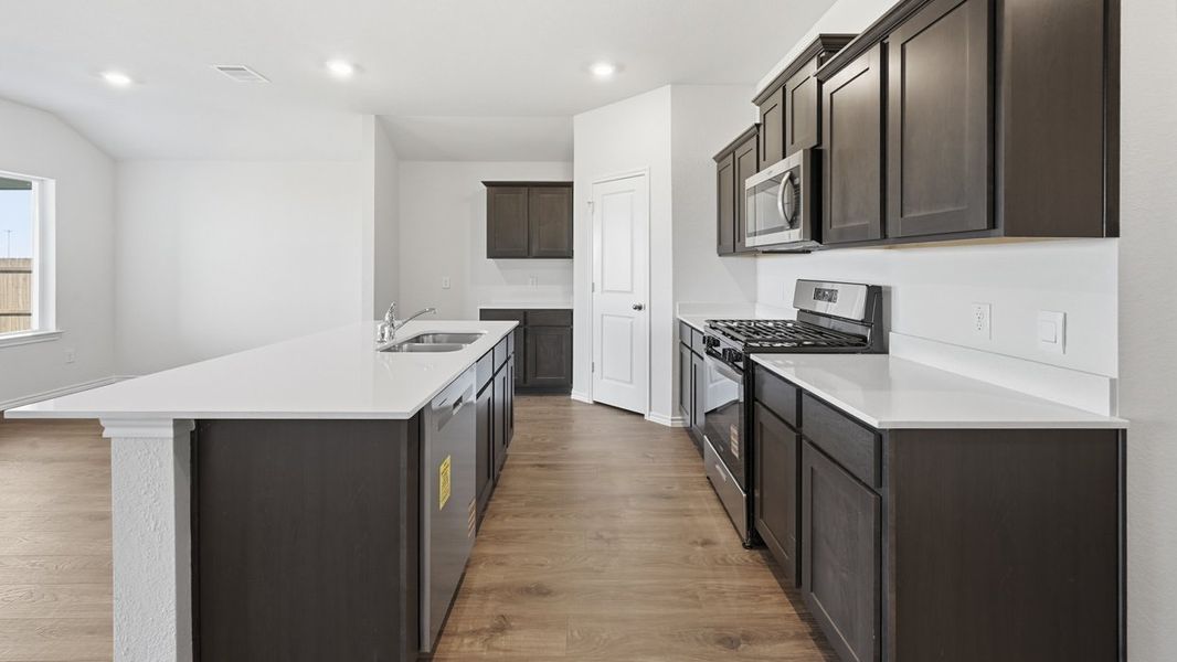 Representative furnished interior of a home built from the Icarus by D.R. Horton in Windrose, Pilot Point (Image 5). Representative furnished interior of a home built from the Icarus by D.R. Horton in Windrose, Pilot Point (Image 5).