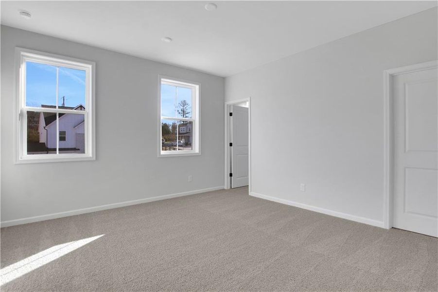 Spacious, unfurnished interior of a new home in Hillside Manor, Powder Springs (Image 19). Spacious, unfurnished interior of a new home in Hillside Manor, Powder Springs (Image 19).