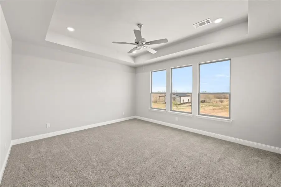 Spacious, unfurnished interior of a new home in The Ranches at Valley View, Springtown (Image 26). Spacious, unfurnished interior of a new home in The Ranches at Valley View, Springtown (Image 26).