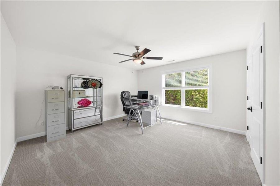 Furnished interior view inside a new home in , Cleveland (Image 38).