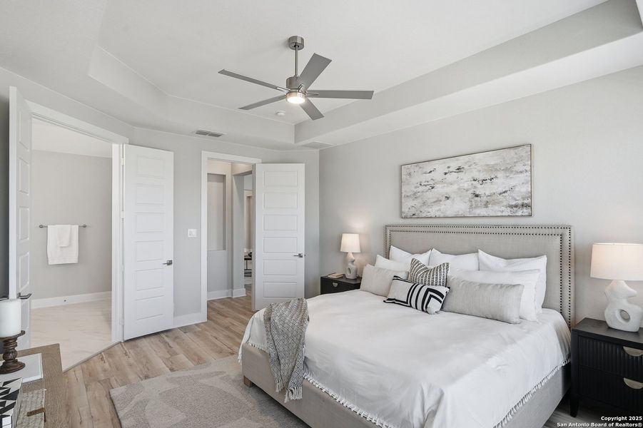 Furnished interior view inside a new home in Esperanza – New Phase Now Selling, Boerne (Image 17).