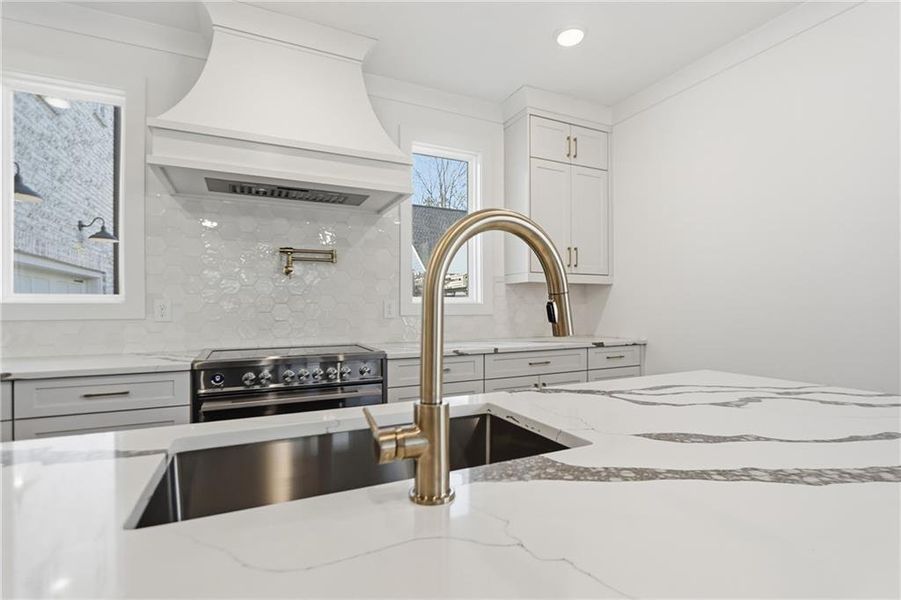 Close-up of interior finishes inside a home in , Roswell (Image 19).