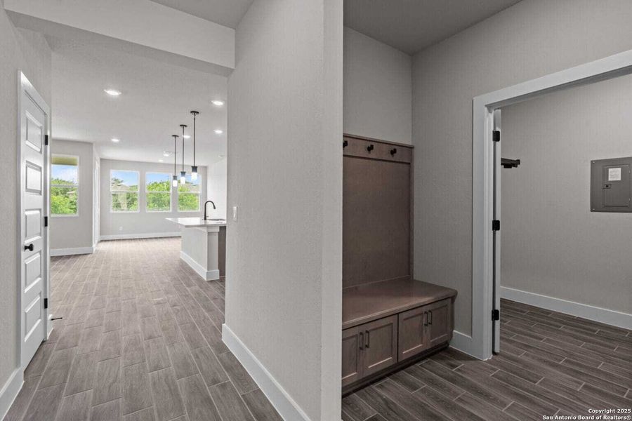 Furnished interior view inside a new home in Skybrooke, San Antonio (Image 4).