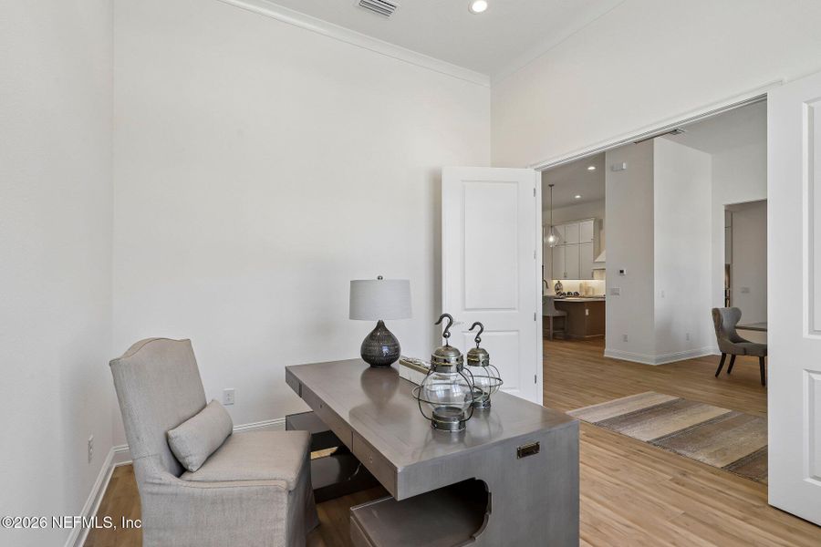 Furnished interior view inside a new home in SilverLeaf, St. Augustine (Image 42).