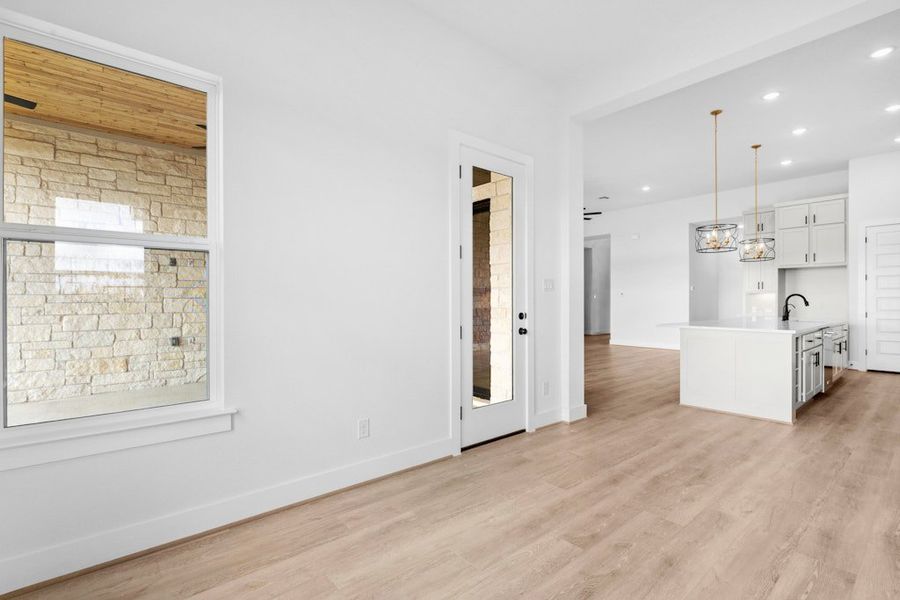 Spacious, unfurnished interior of a new home in Leander Estates, Leander (Image 18). Spacious, unfurnished interior of a new home in Leander Estates, Leander (Image 18).