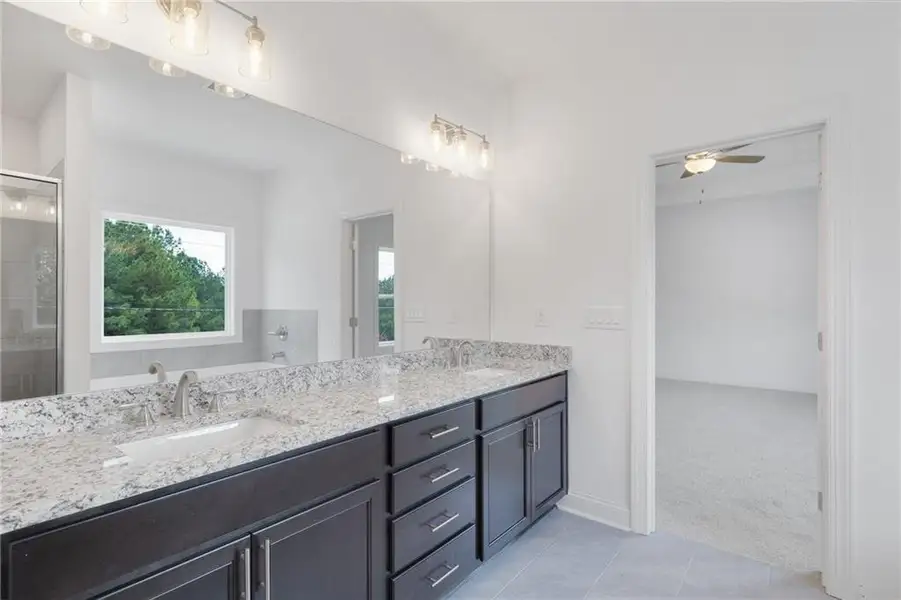 Furnished interior view inside a new home in , Buford (Image 6).