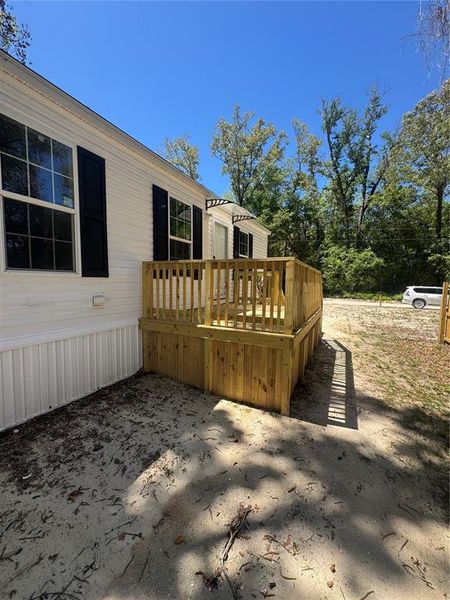 Exterior details and patio area of a home in , Trenton (Image 19).