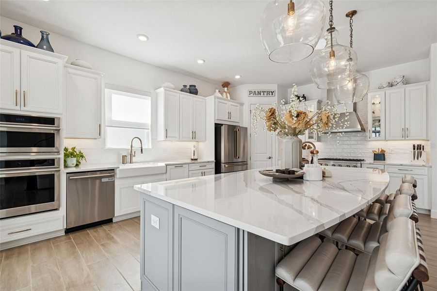 Furnished interior view inside a new home in , Wesley Chapel (Image 19). Furnished interior view inside a new home in , Wesley Chapel (Image 19).