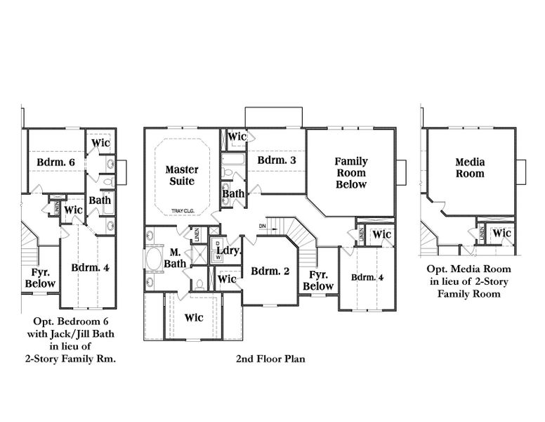 2D floor plan layout of this home in Woodland Hills, Loganville, GA (Image 5).
