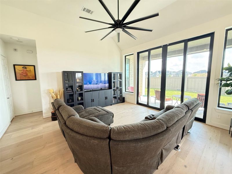 Furnished interior view inside a new home in Cross Creek West, Fulshear (Image 25).