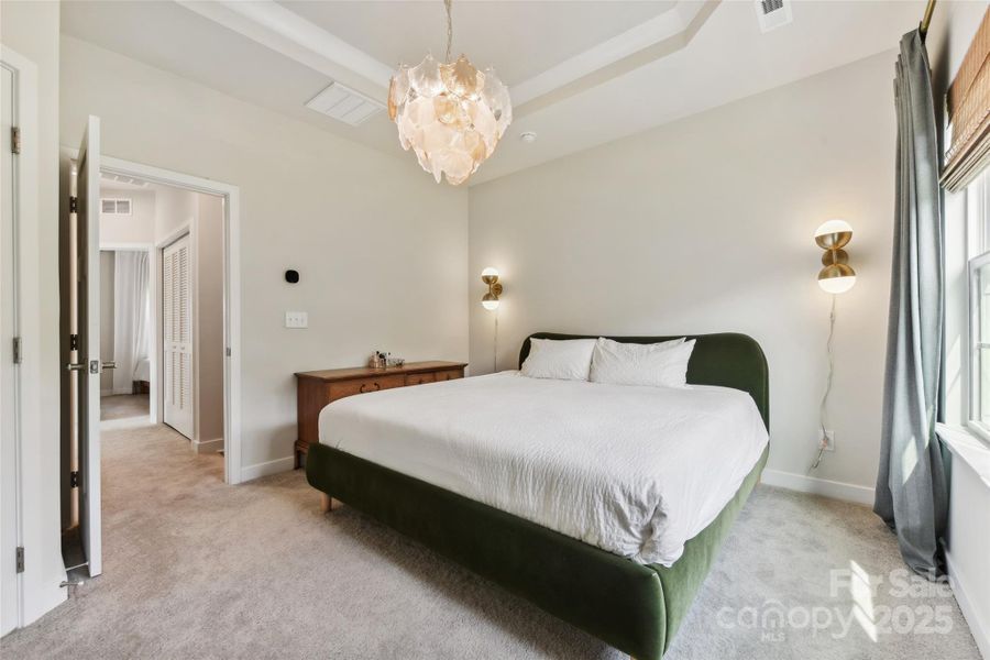 Furnished interior view inside a new home in Villages at Beachmont, Charlotte (Image 17).