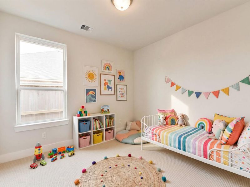 Furnished interior view inside a new home in Lago Mar, Texas City (Image 10).