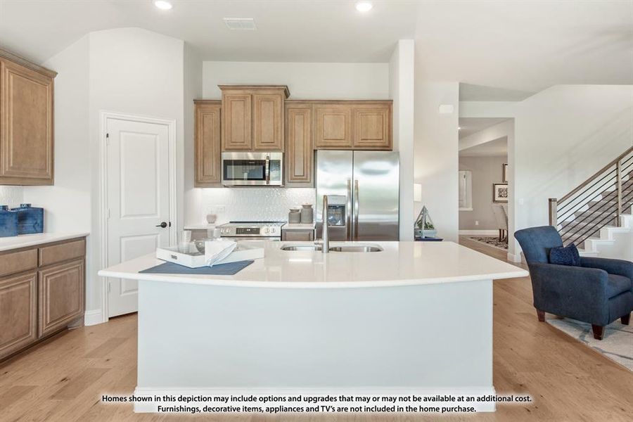 Furnished interior view inside a new home in Abe's Landing, Granbury (Image 22). Furnished interior view inside a new home in Abe's Landing, Granbury (Image 22).