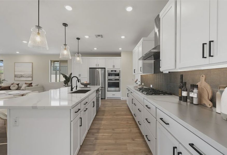 Virtually Staged Trilogy Ridgecrest Dream HS 87 Kitchen  - 4 of 23