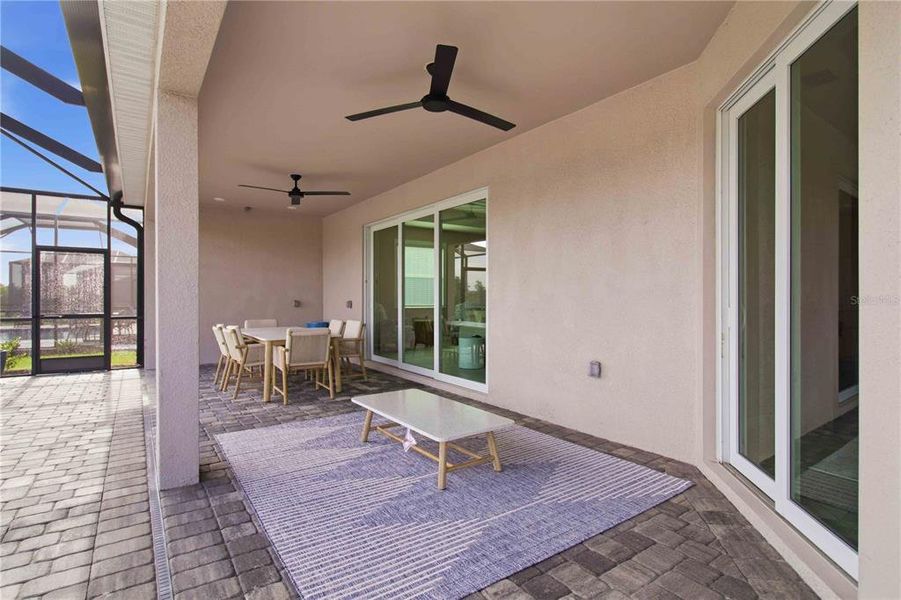 Exterior details and patio area of a home in Calusa Country Club, Lakewood Ranch (Image 21).