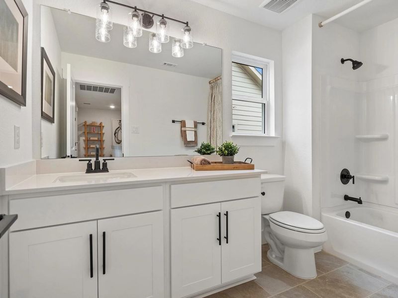 Furnished interior view inside a new home in Lake Park Villas, Wylie (Image 25). Furnished interior view inside a new home in Lake Park Villas, Wylie (Image 25).