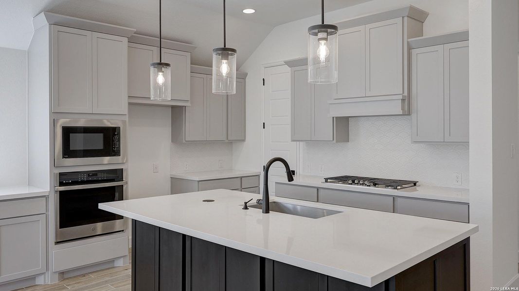 Furnished interior view inside a new home in Esperanza, Boerne (Image 9).