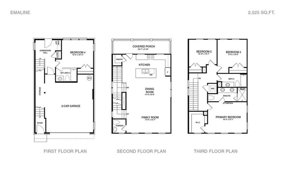 2D floor plan layout of this home in , Alpharetta, GA (Image 5).