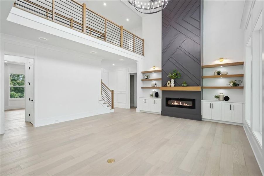 Furnished interior view inside a new home in , Braselton (Image 4). Furnished interior view inside a new home in , Braselton (Image 4).