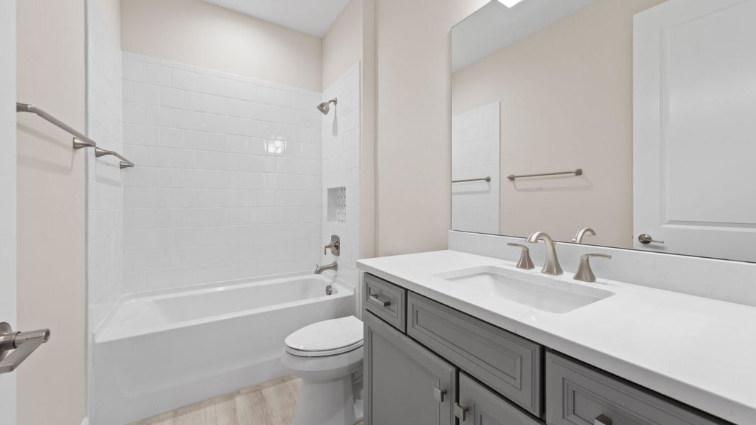 Furnished interior view inside a new home in Verandah, Fort Myers (Image 10).