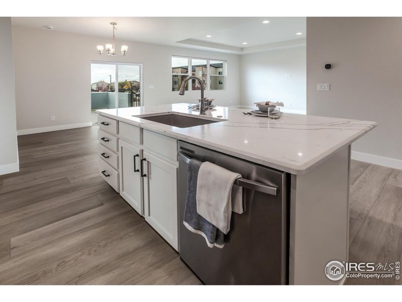 Furnished interior view inside a new home in Wilson Commons, Loveland (Image 7). Furnished interior view inside a new home in Wilson Commons, Loveland (Image 7).