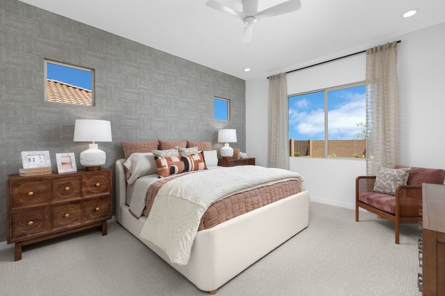 Representative furnished interior of a home built from the Aqua by Mattamy Homes in Rosewood Heights, San Tan Valley (Image 15).
