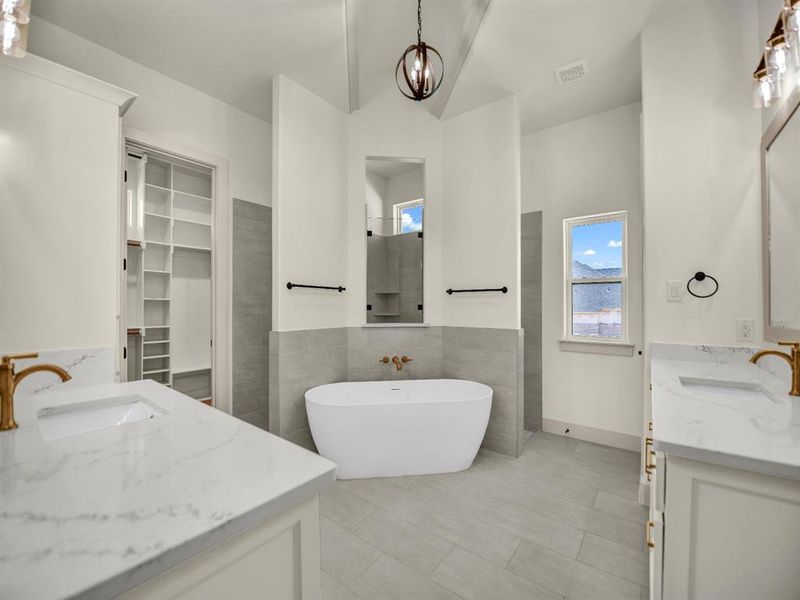 Furnished interior view inside a new home in , Decatur (Image 5).