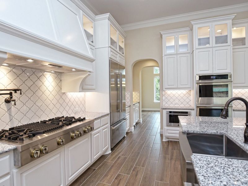 Representative furnished interior of a home built from the Coronado I by Giddens Homes in Clearwater Ranch, Liberty Hill (Image 71).