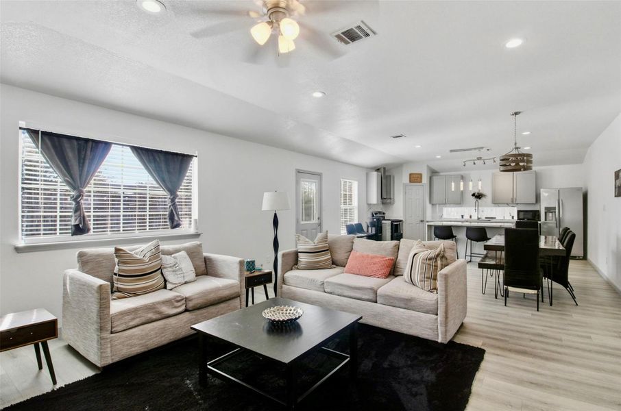 Furnished interior view inside a new home in , Houston (Image 6).