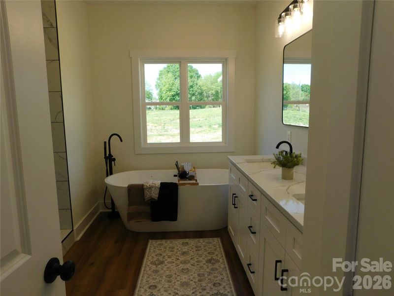 Furnished interior view inside a new home in , Cherryville (Image 10).