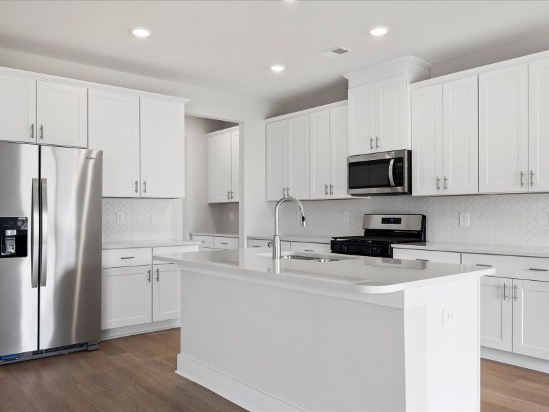 Furnished interior view inside a new home in Cedar Shoals - Signature Collection, Piedmont (Image 4).