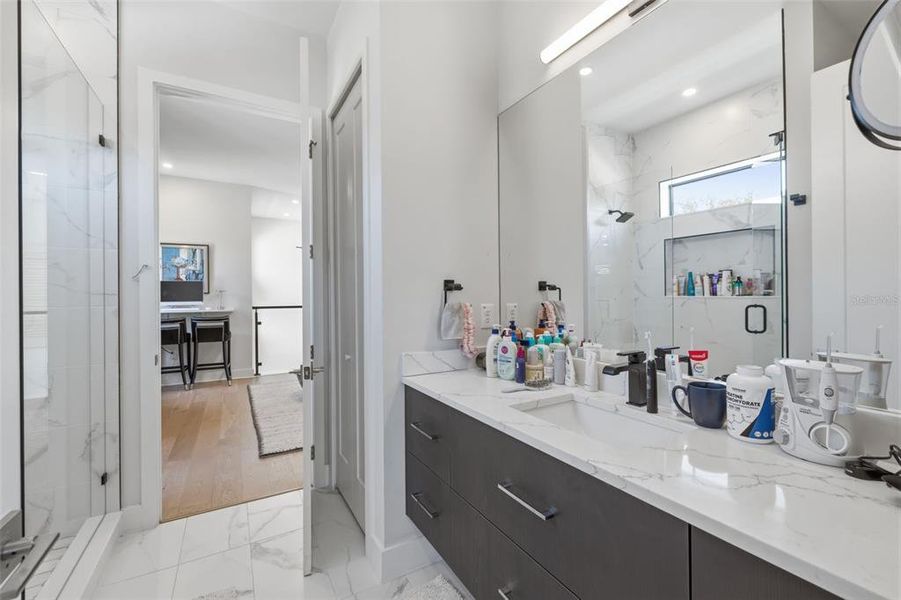 Furnished interior view inside a new home in , Tampa (Image 40).