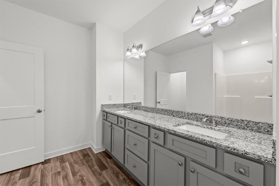 Furnished interior view inside a new home in Ellington Farms, Statham (Image 6).