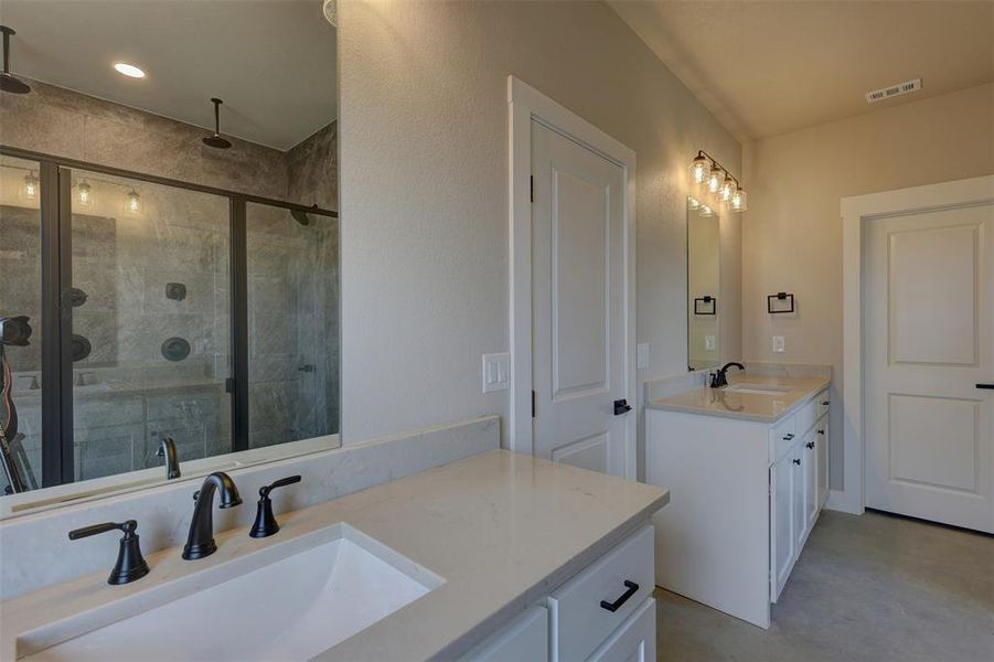 Furnished interior view inside a new home in , Whitney (Image 9).