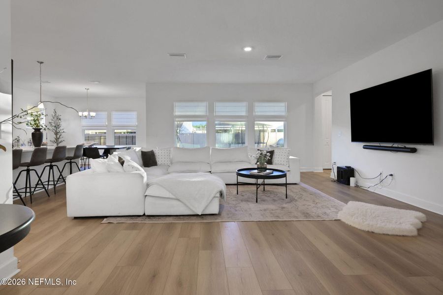 Furnished interior view inside a new home in , St. Augustine (Image 32).