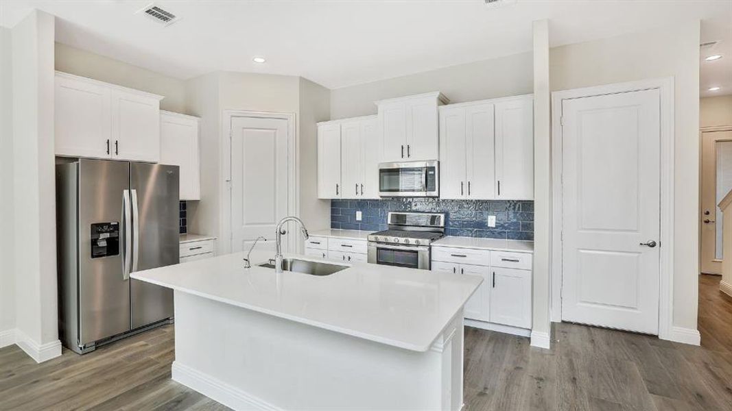 Furnished interior view inside a new home in The Avenue, Allen (Image 3). Furnished interior view inside a new home in The Avenue, Allen (Image 3).