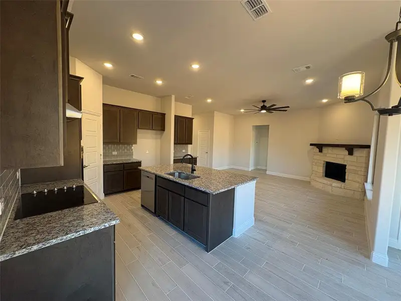 Furnished interior view inside a new home in , Lowry Crossing (Image 7).