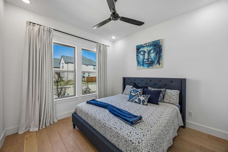 Furnished interior view inside a new home in , Prosper (Image 25).