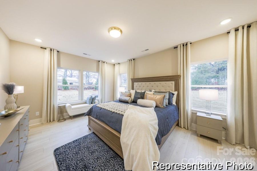 Furnished interior view inside a new home in Huntington Hills, Lincolnton (Image 22).