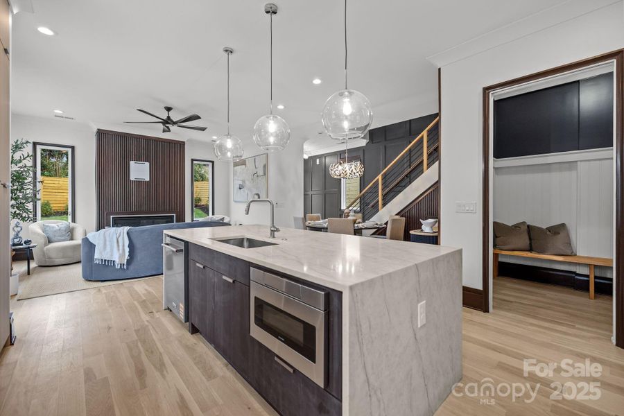 Furnished interior view inside a new home in , Charlotte (Image 17). Furnished interior view inside a new home in , Charlotte (Image 17).