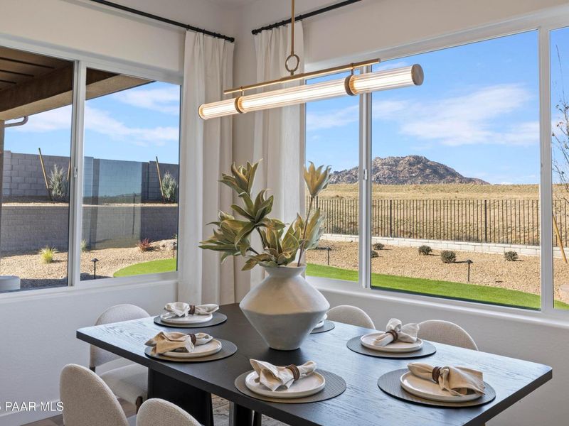 Furnished interior view inside a new home in Hidden Hills, Prescott (Image 12).