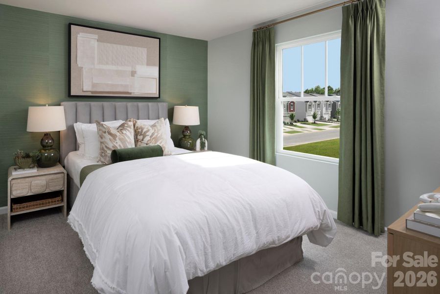 Furnished interior view inside a new home in , Charlotte (Image 6).